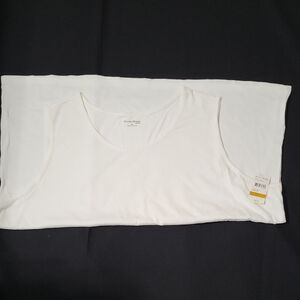Studio Works White Tank, Size 3X